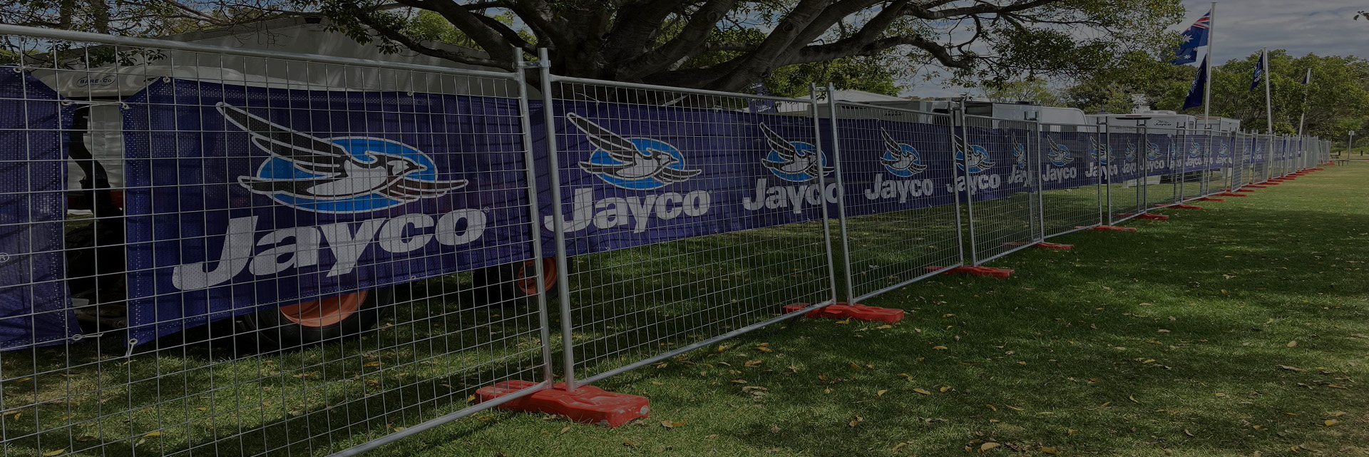 Event fencing at Perth 4WD Festival